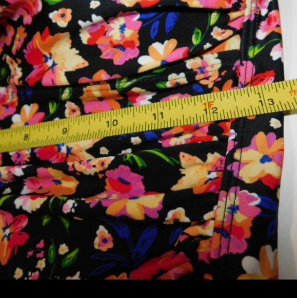 Teemi One Piece Women's Floral Swim Suit size 12 - Picture 8 of 8